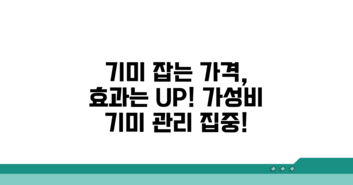 합리적인 가격으로 기미 효과 높이기