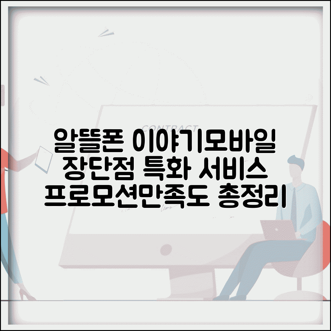 알뜰폰 이야기모바일 장단점 분석 | 특화 서비스, 프로모션, 고객 만족도 총정리