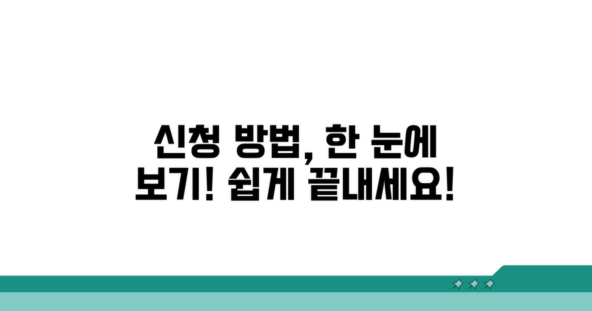 온라인 신청 절차 상세 안내