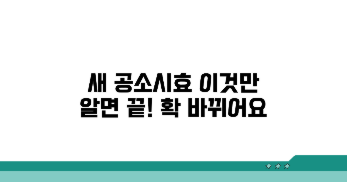 새로운 공소시효, 이렇게 바뀐다