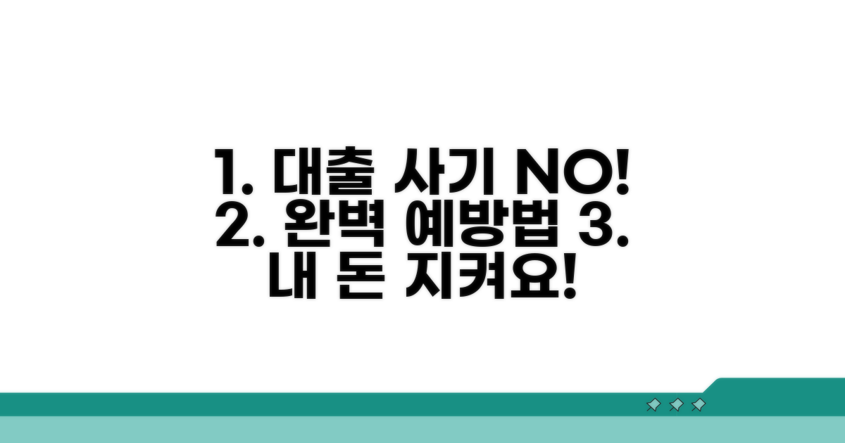 대출 사기 막는 완벽한 예방법