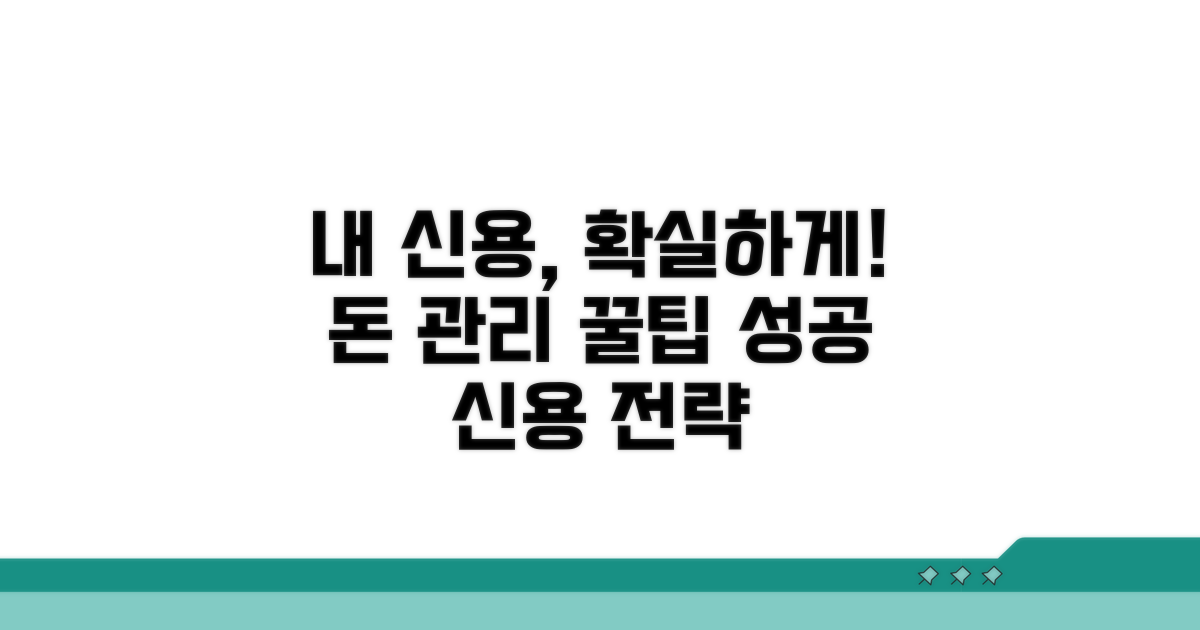 나에게 맞는 신용관리 전략