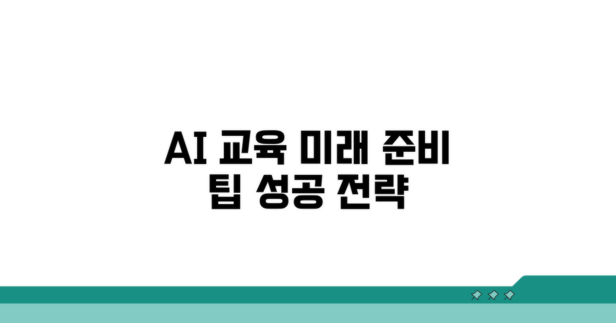 미래 준비, AI 교육 활용 팁
