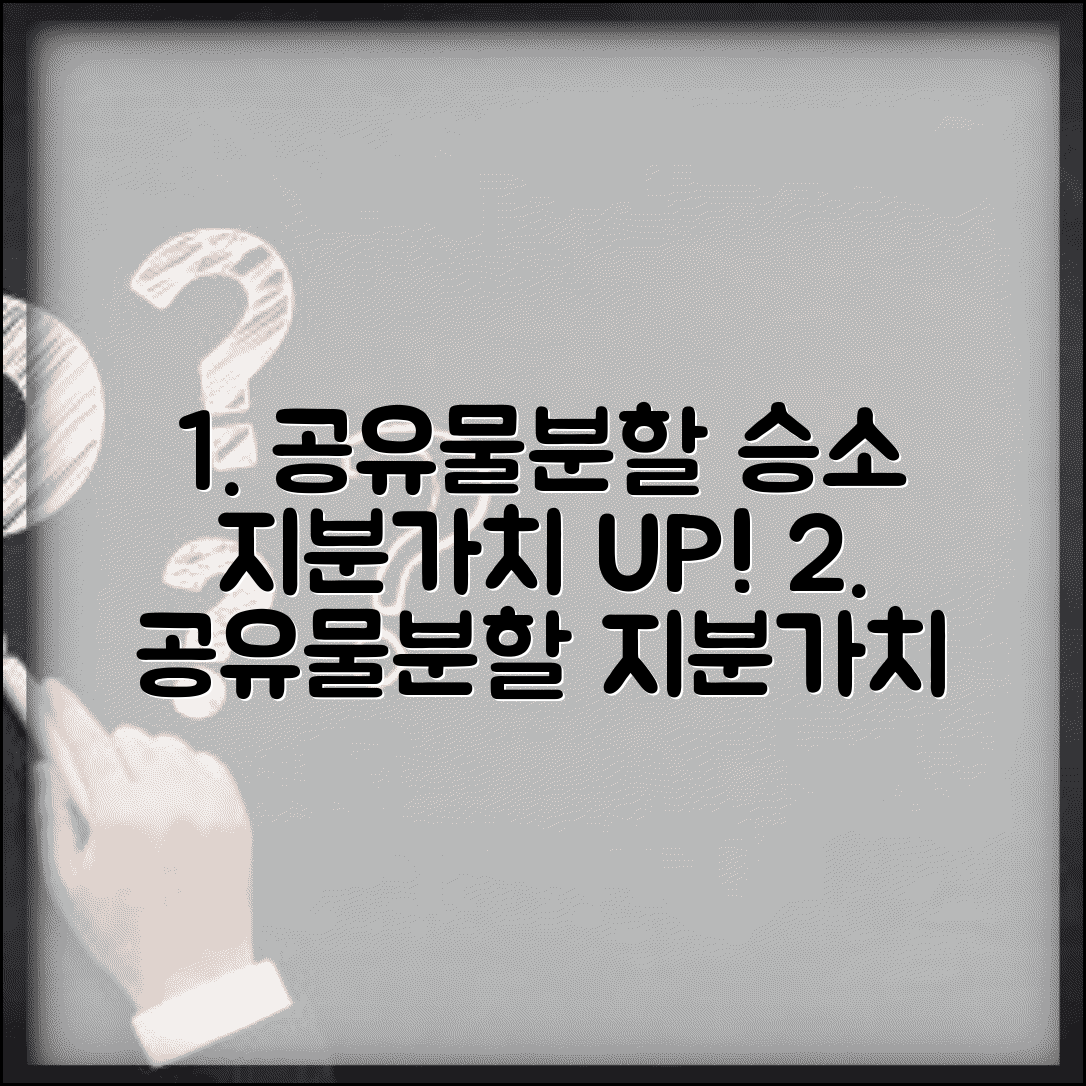 공유물분할청구소송 유리한 분할방법 | 지분가치 극대화 전략 | 감정평가 대응법