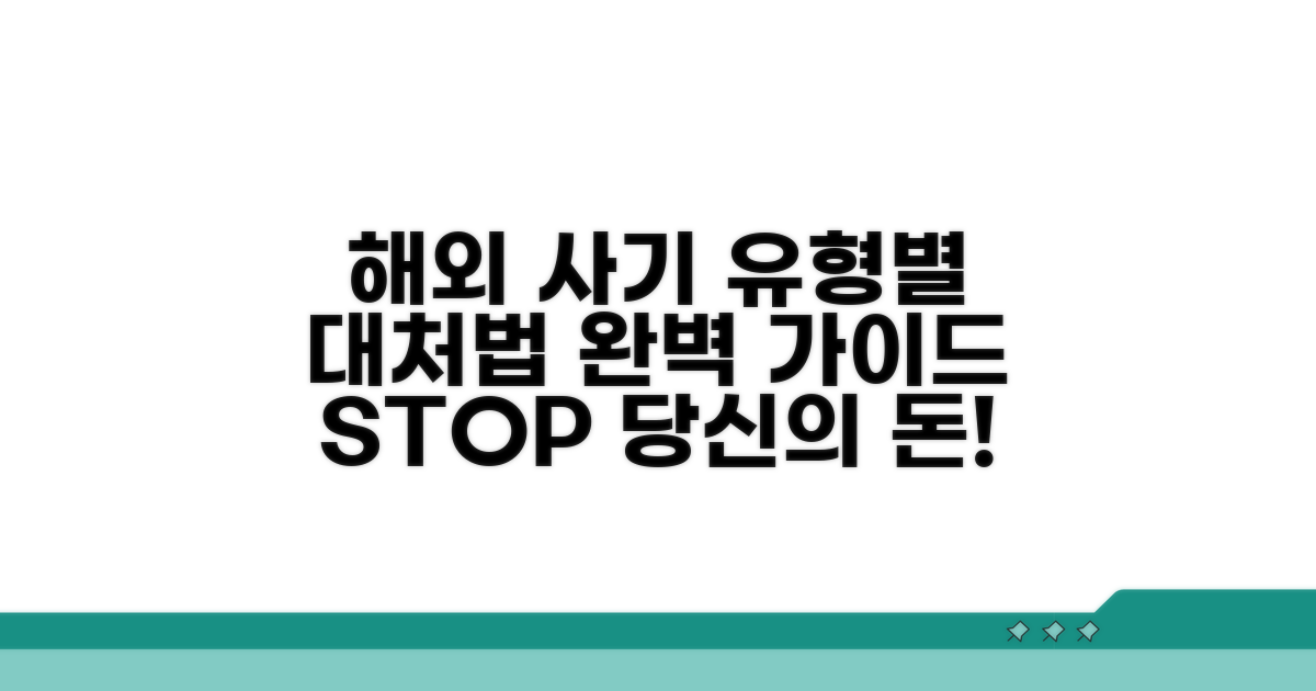 해외 사기 유형별 대처법