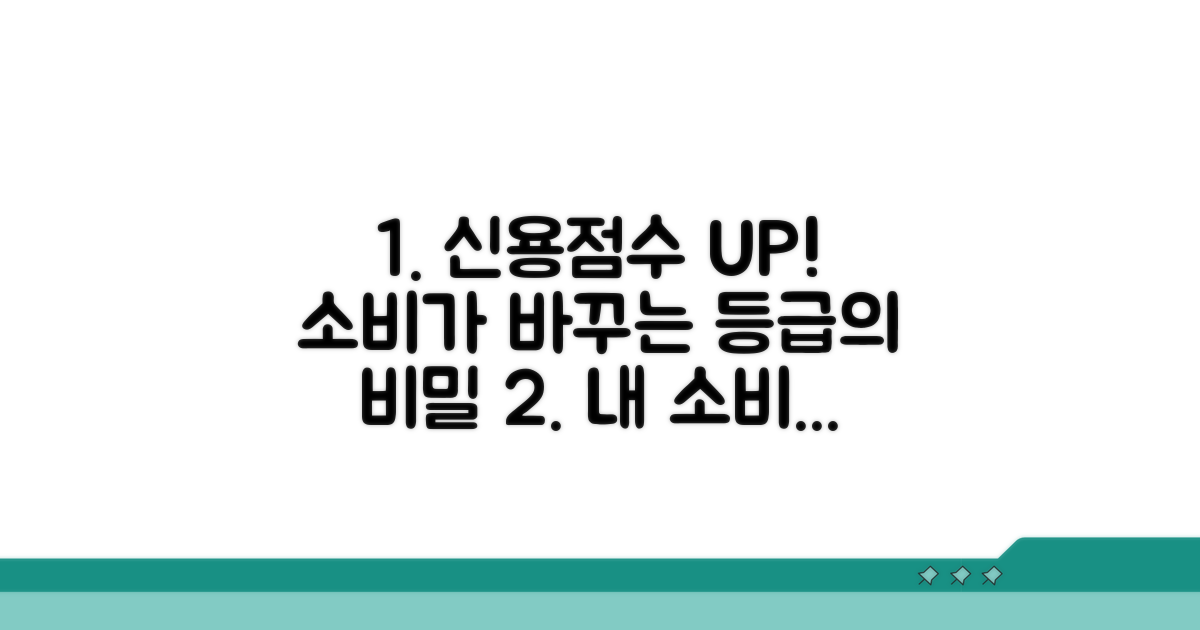 사용 금액이 신용등급에 미치는 효과
