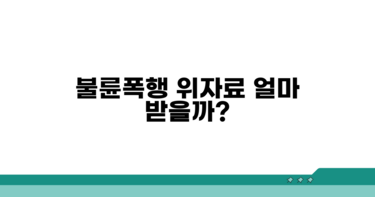 불륜·폭행 위자료 청구 기준