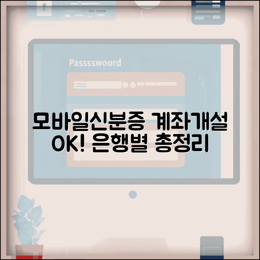 은행 모바일신분증 사용 | 계좌개설 가능한 곳 | 은행별 정책 및 조건 총정리