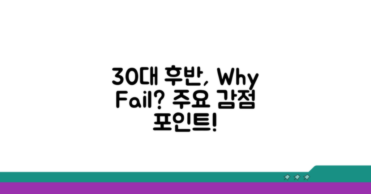 34~36세 여성, 감점 이유는?