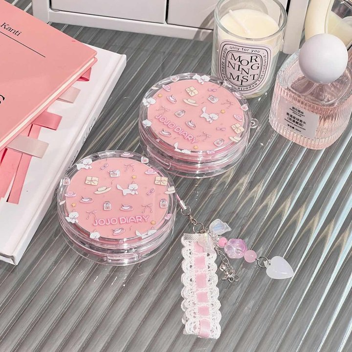 촉촉한 수분 쿠션 팩트 유분기 조절 가벼운 밀착 스킨케어링 안 지워지는 가성비 학생 BB크림, 1개, 02# 내추럴 상세 이미지 2