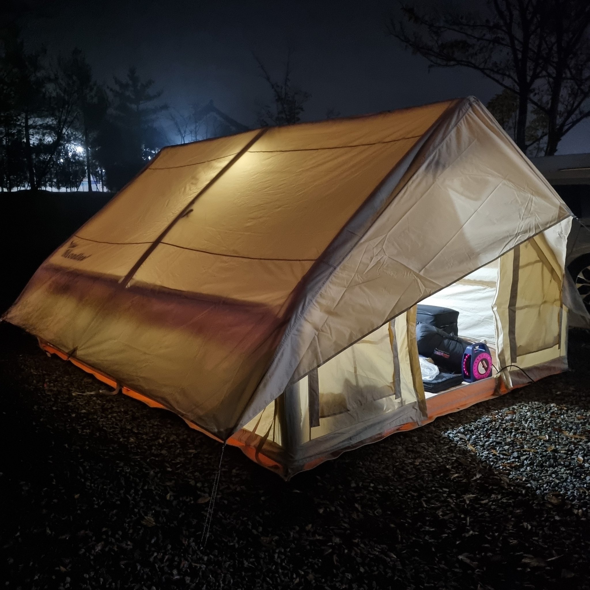 웨스티 네이처하이크 에어텐트 12 12x 전용 우풍 감소 우중캠핑 플라이 타프 상세 이미지 2