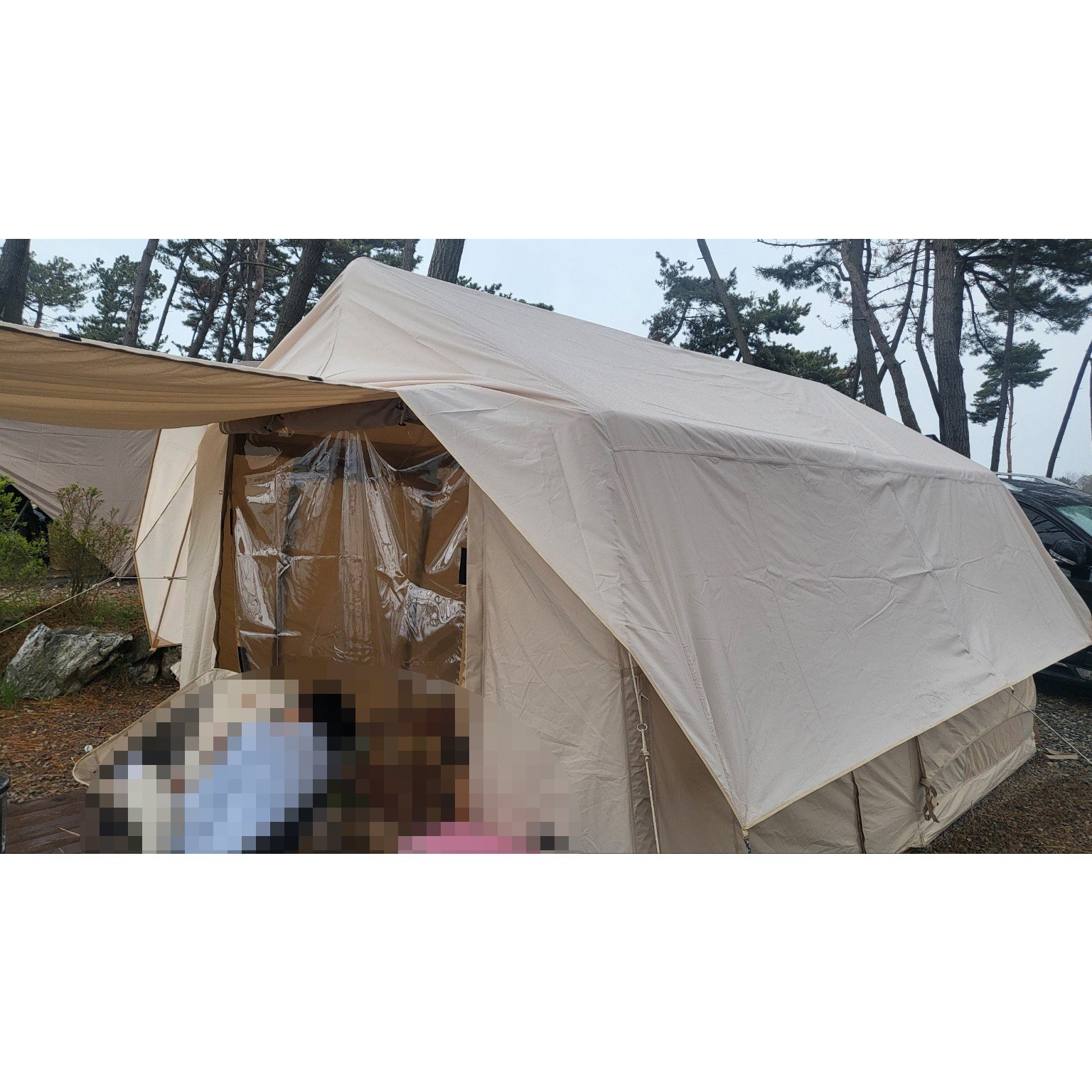 웨스티 네이처하이크 에어텐트 12 12x 전용 우풍 감소 우중캠핑 플라이 타프 상세 이미지 1