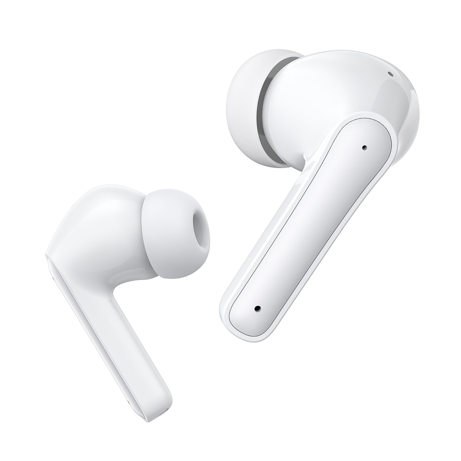 OMIIYA 무선 블루투스 이어폰 ENC 커널형 노이즈 캔슬링 HiFi 고음질 C타입 이어폰, 화이트, T18할인 상세 이미지 2