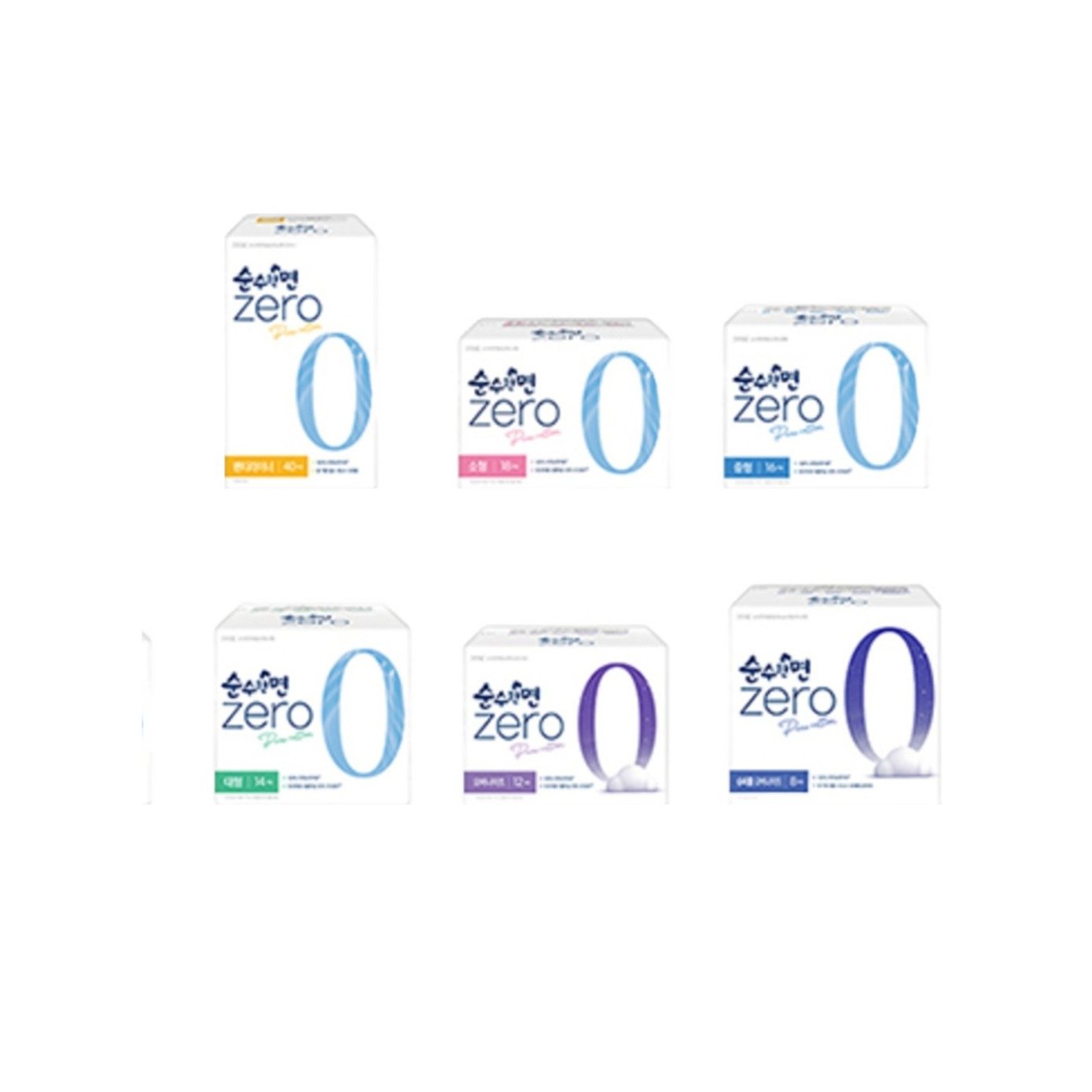 순수한면 제로 순면 뉴 생리대 날개형, 대형, 20개입, 4개 상세 이미지 1