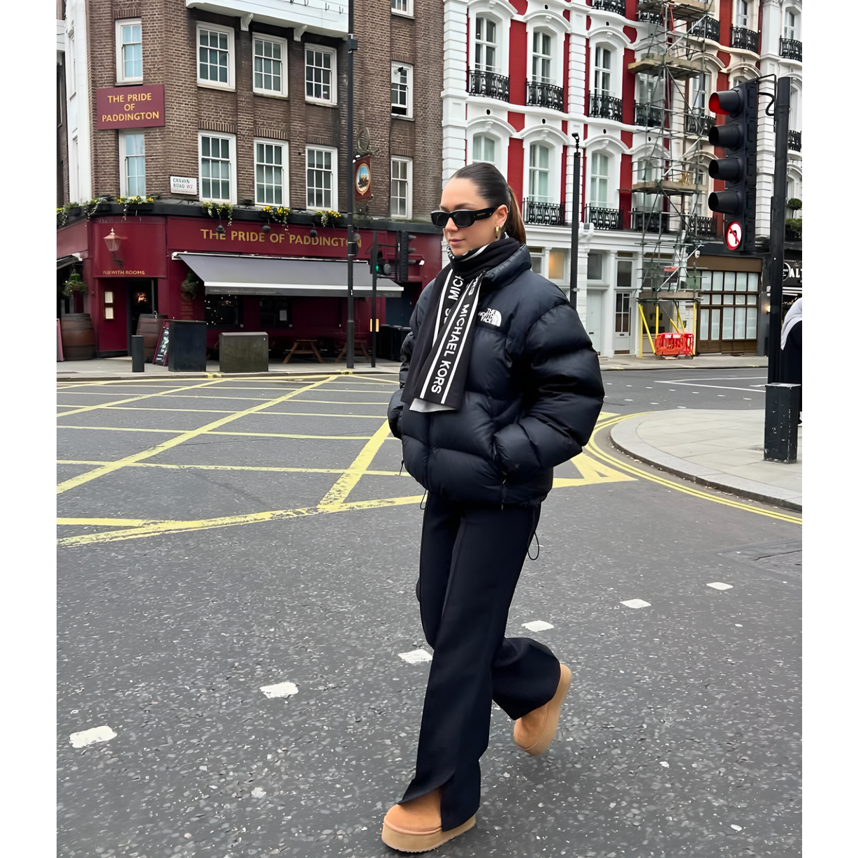 노스페이스 눕시 패딩 숏 푸퍼 자켓 점퍼 블랙 COCOBLNAK 양말증정 상세 이미지 1