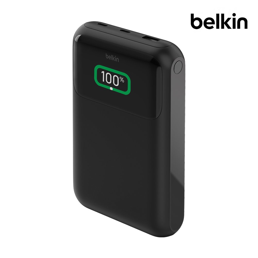 벨킨 부스트차지 프로 65W 대용량 고속 충전 보조배터리 20000mAh BPB020bt 갤럭시 S26 S25 아이폰 아이패드 노트북 기내반입 글로벌 안전인증 파워뱅크 상세 이미지 1