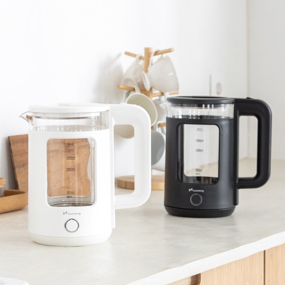 허밍 대용량 전기 유리포트 티포트 무선포트 HMK-GP2206W 상세 이미지 2