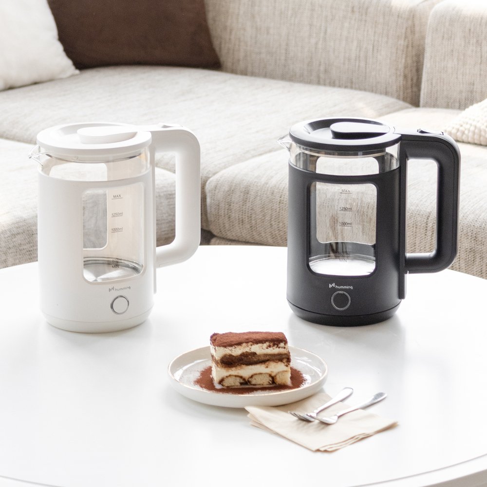 허밍 대용량 전기 유리포트 티포트 무선포트 HMK-GP2206W 상세 이미지 1