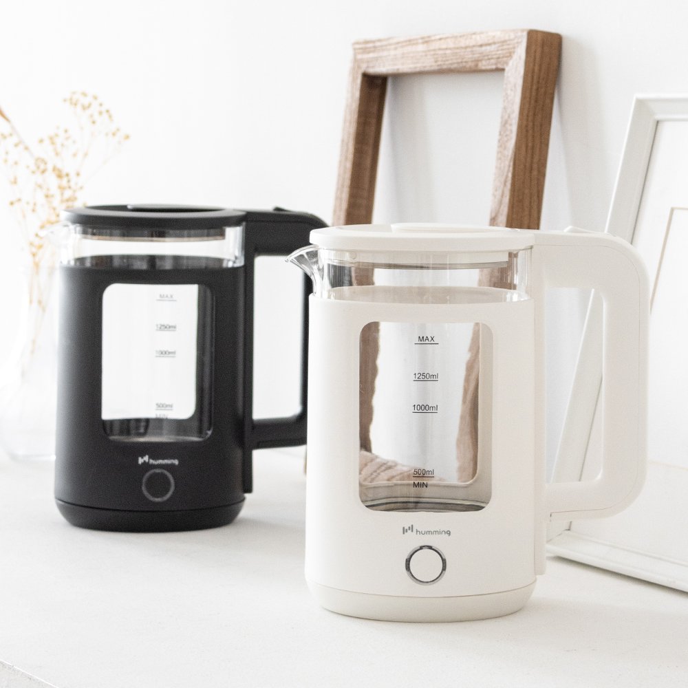 허밍 대용량 전기 유리포트 티포트 무선포트 HMK-GP2206W 상세 이미지 2