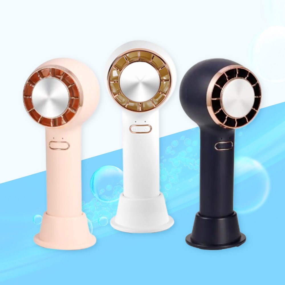 에디토 휴대용 냉각 선풍기 6엽팬 핸드 넥 파워 쿨링 손 에어컨 초경량 미니 손풍기 상세 이미지 1