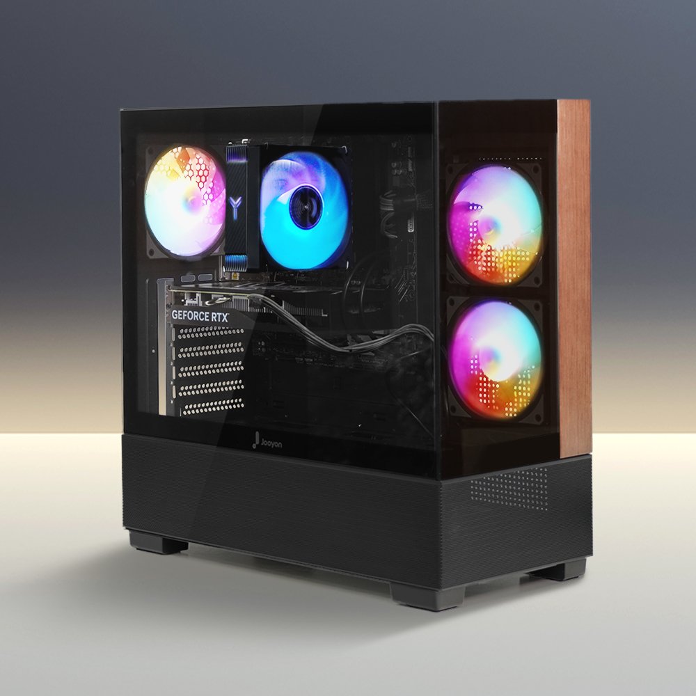 주연테크 카운터 D6265KF57W 블랙 인텔 코어 울트라7-265KF RTX 5070 게이밍 RAM 32GB SSD 1TB 윈도우11홈 데스크탑 컴퓨터 브랜드PC 상세 이미지 1