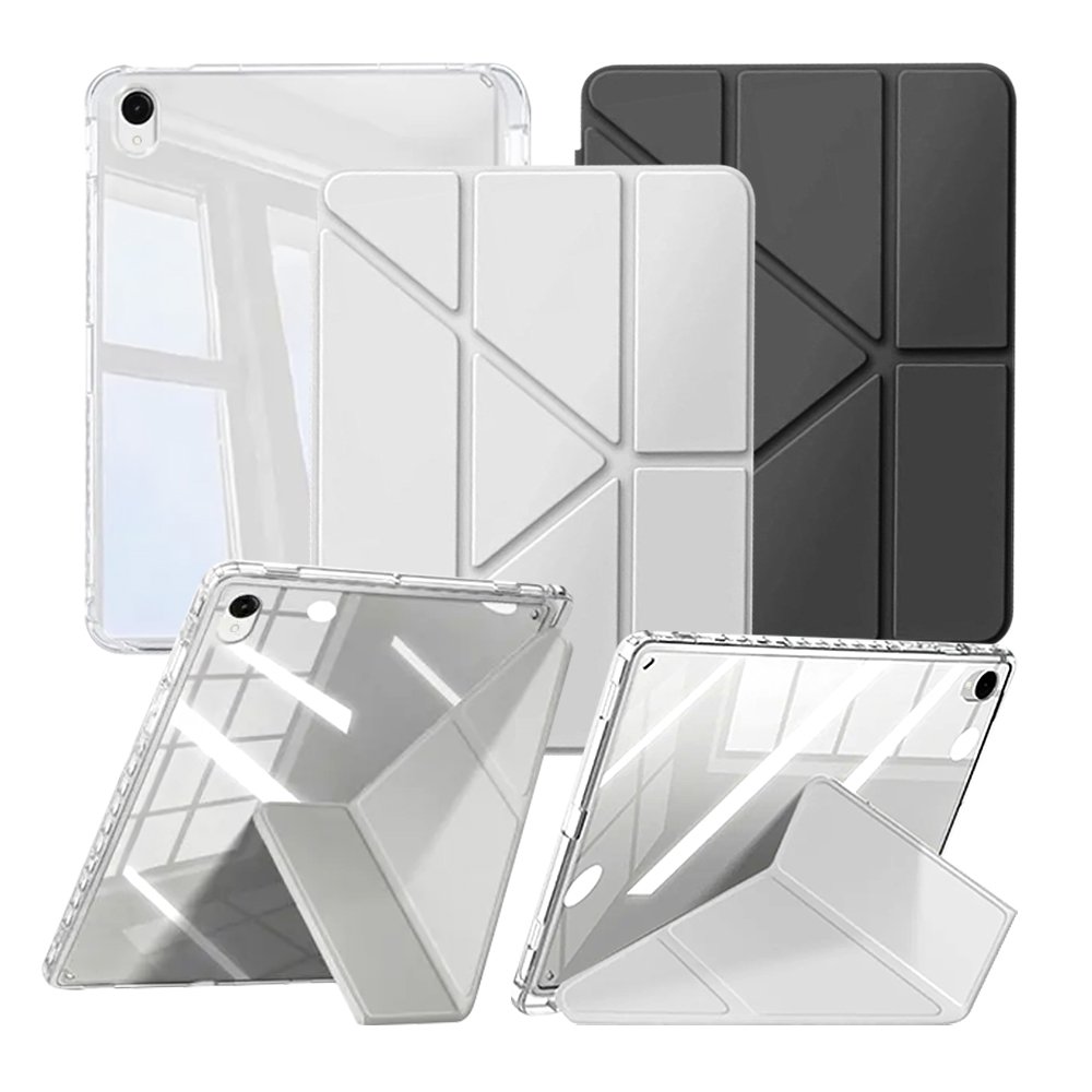 갤럭시탭 S11 케이스 투명 커버 S펜수납 Y형 그레이, 탭 S11 상세 이미지 2