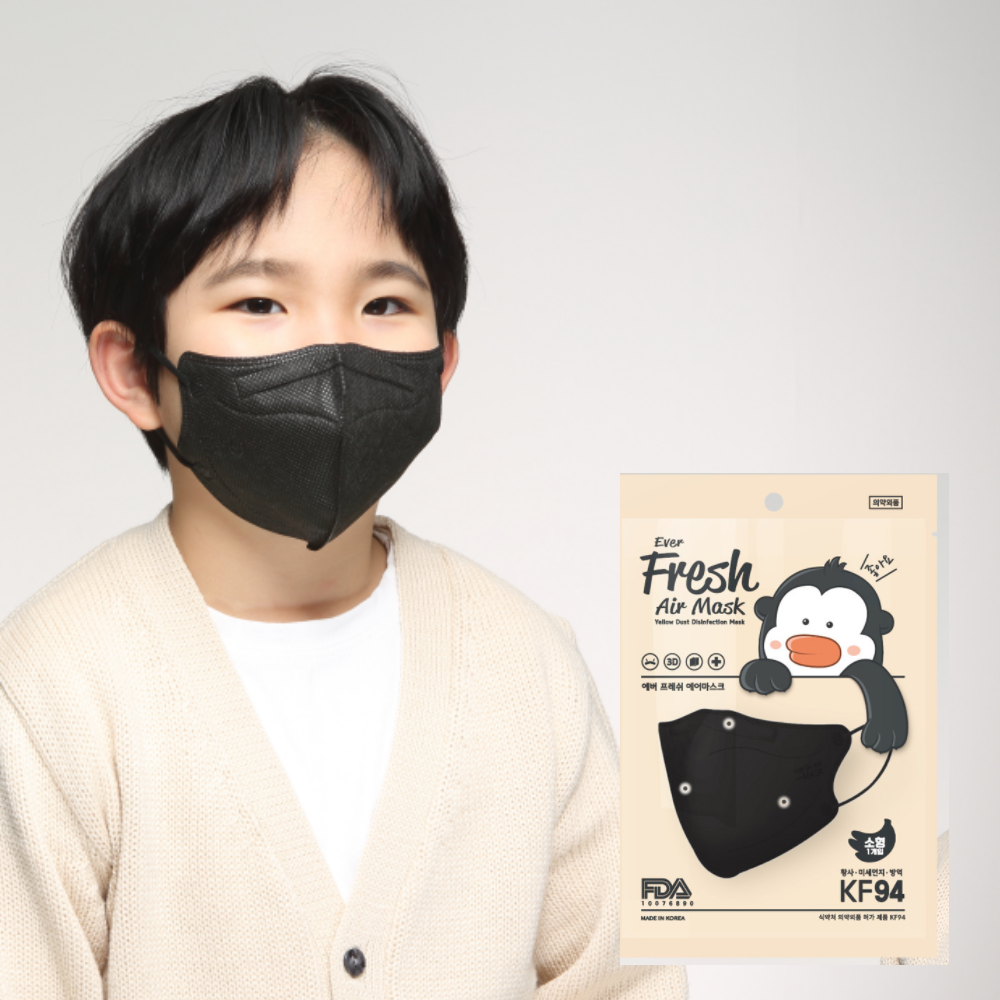 에버프레쉬 KF94 소형 에어 마스크 새부리형 100매 상세 이미지 2