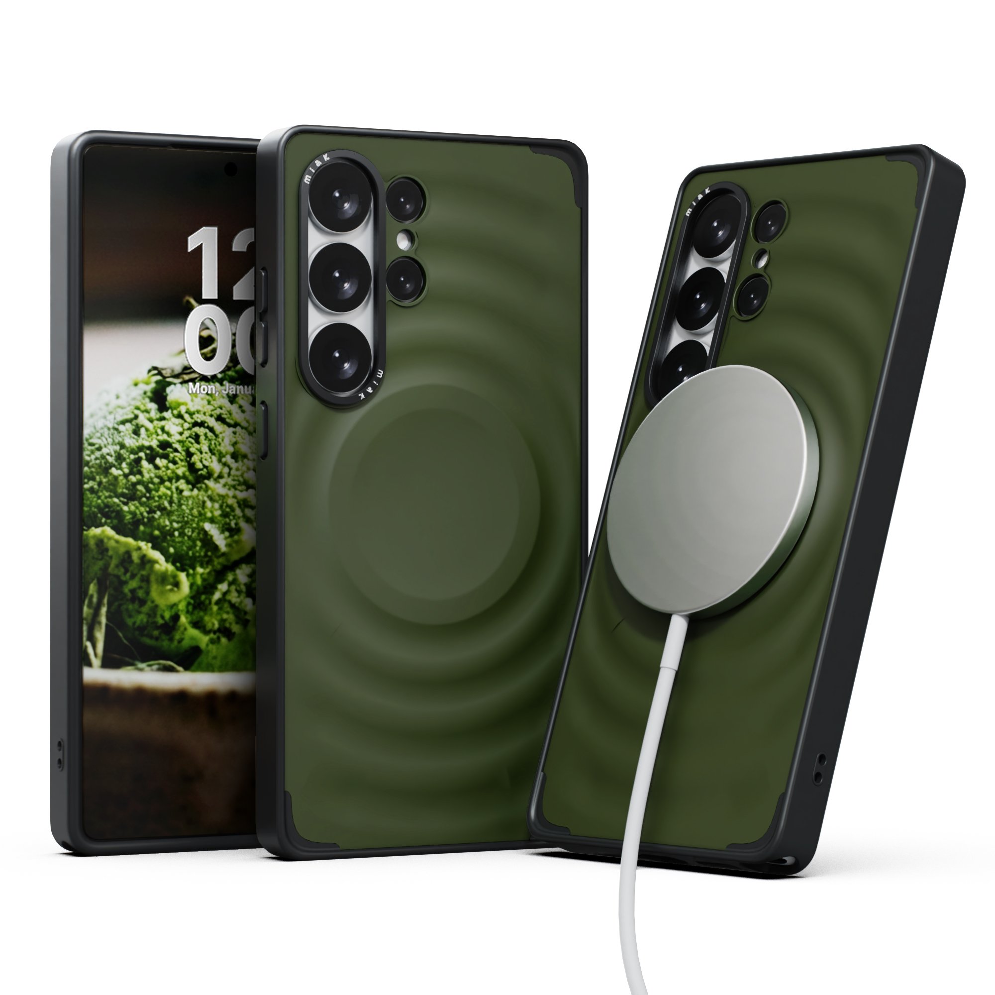 미아크 갤럭시 맥세이프 케이스 스쿱 블랙 소르베, 갤럭시S26 울트라 상세 이미지 2