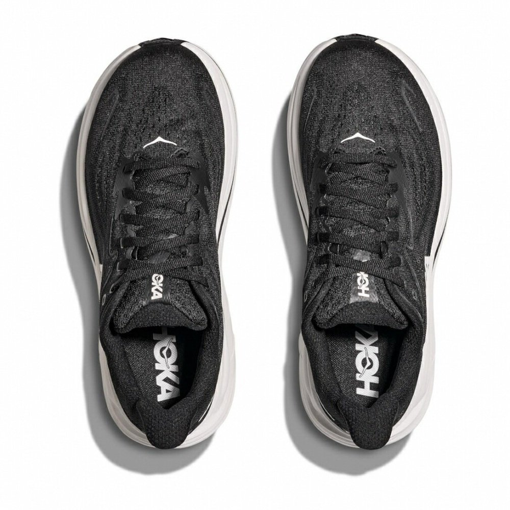 호카 클리프톤10 와이드 경량 쿠션 남성 러닝화 2E 1162032 블랙화이트, 265mm 상세 이미지 2