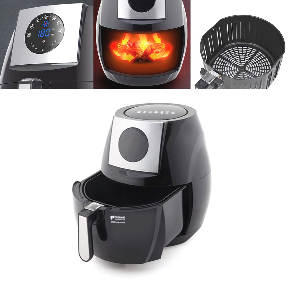 대용량 베이킹 에어프라이어 온도설정 분리형 튀김기 상세 이미지 1