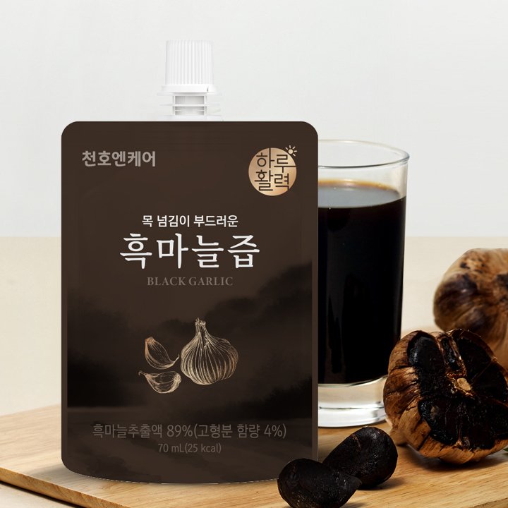 천호엔케어 100% 국산 흑마늘진액 자연숙성 흑마늘즙 30포, 2개 상세 이미지 2