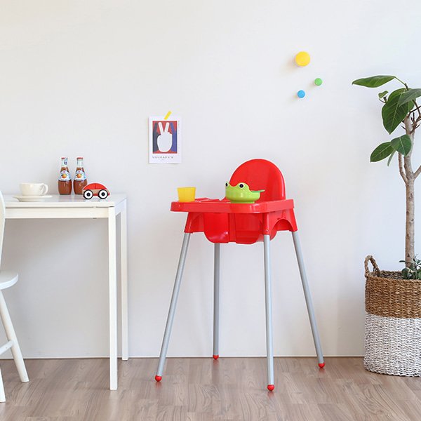 아기 하이체어 유아 식탁의자 식당 업소용 아기의자 상세 이미지 1