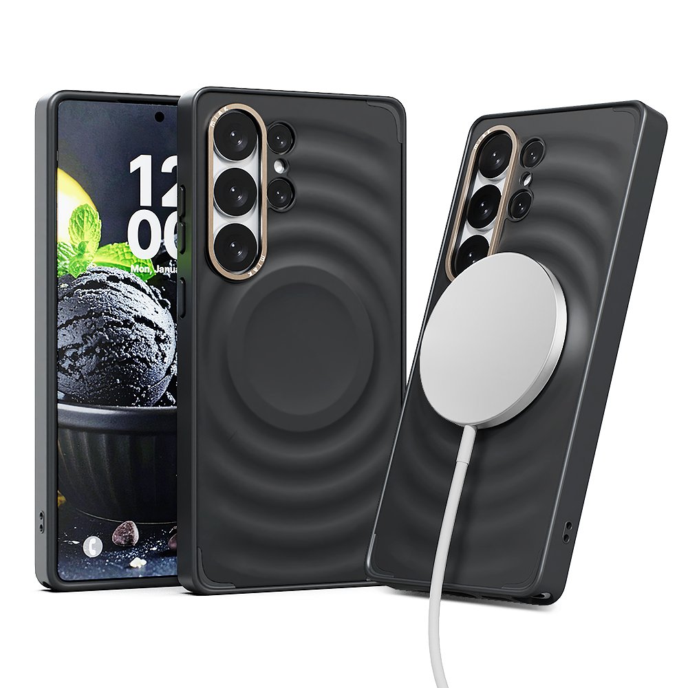 미아크 갤럭시 맥세이프 케이스 스쿱 블랙 소르베, 갤럭시S26 울트라 상세 이미지 1