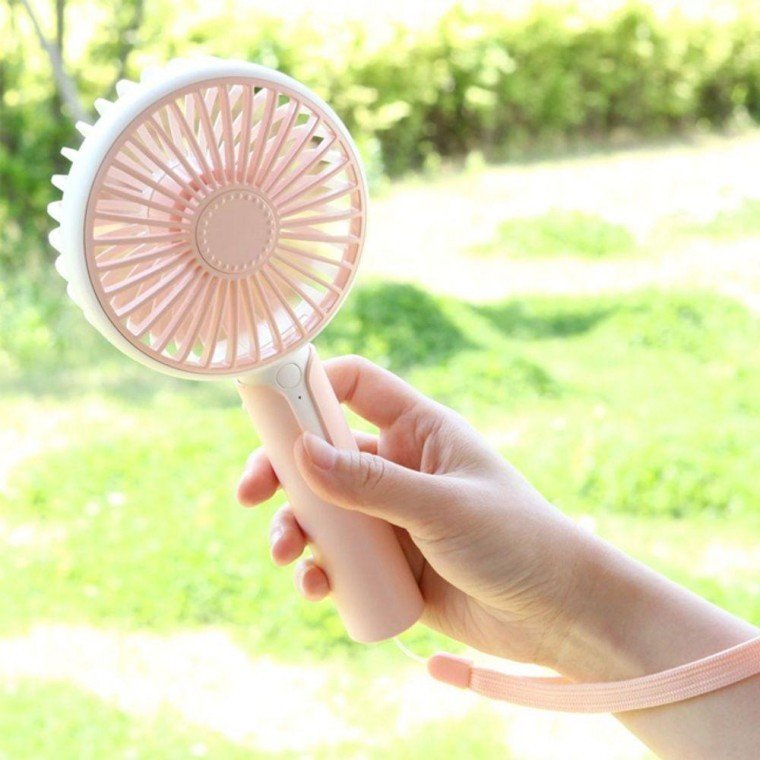 휴대용 핸드 스탠드 선풍기 1P 여름 충전식 손선풍기 상세 이미지 1