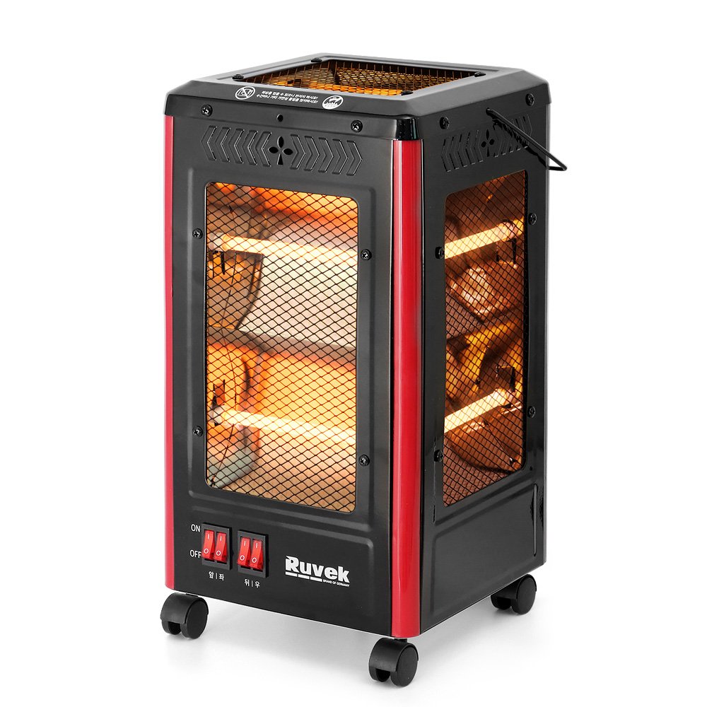 루베크 오방난로 전기히터 가정용 전기난로 사무실 난방기 상세 이미지 1