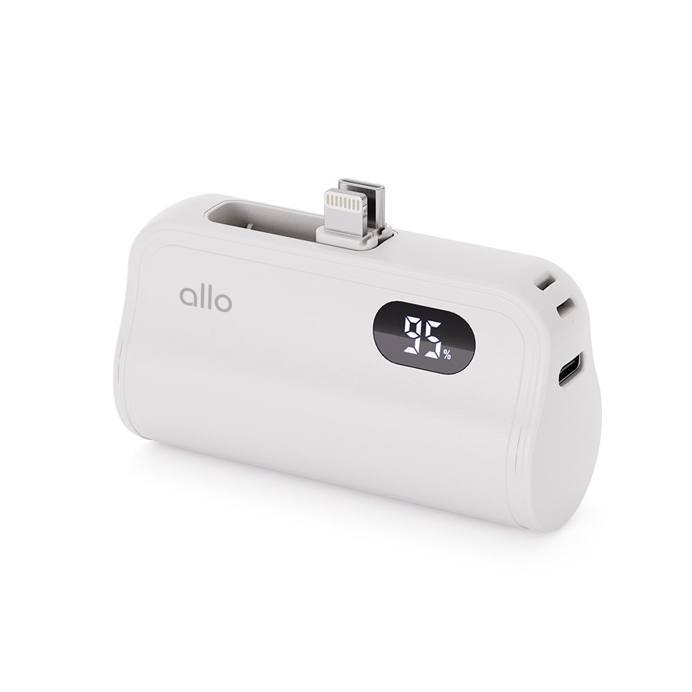 알로코리아 미니 도킹형 고속충전 갤럭시 아이폰 올인원 보조배터리 20W 5000mAh 상세 이미지 1