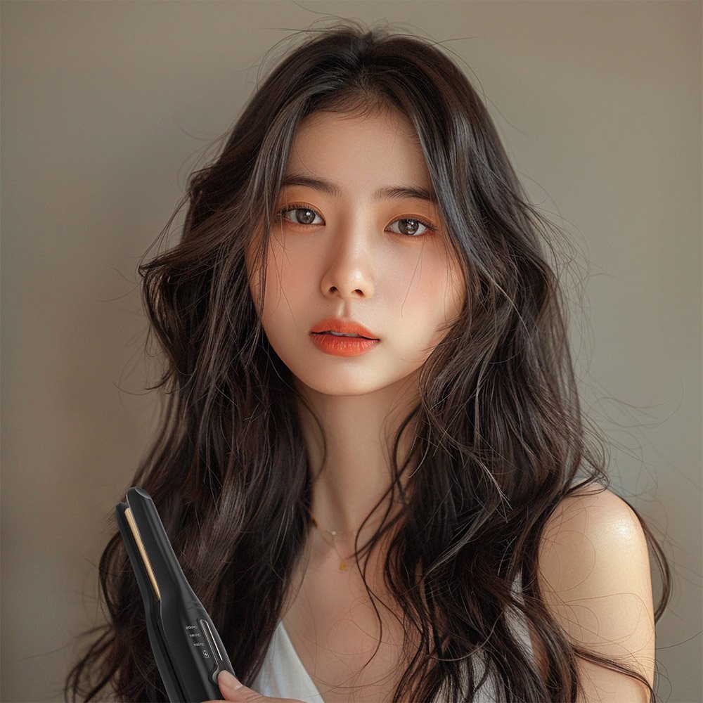 루모스 무선 고데기 뿌리 볼륨 매직기 남자 앞머리 뽕 C타입 충전 가정용 여행용 휴대용 상세 이미지 2