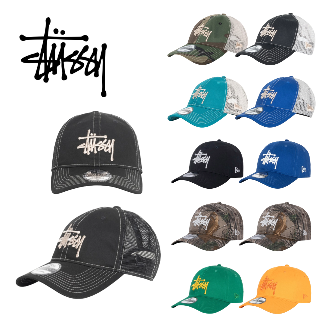 스투시 모자 뉴에라 9twenty 920 9forty 940 베이직 트러커 스트랩백 볼캡 상세 이미지 1